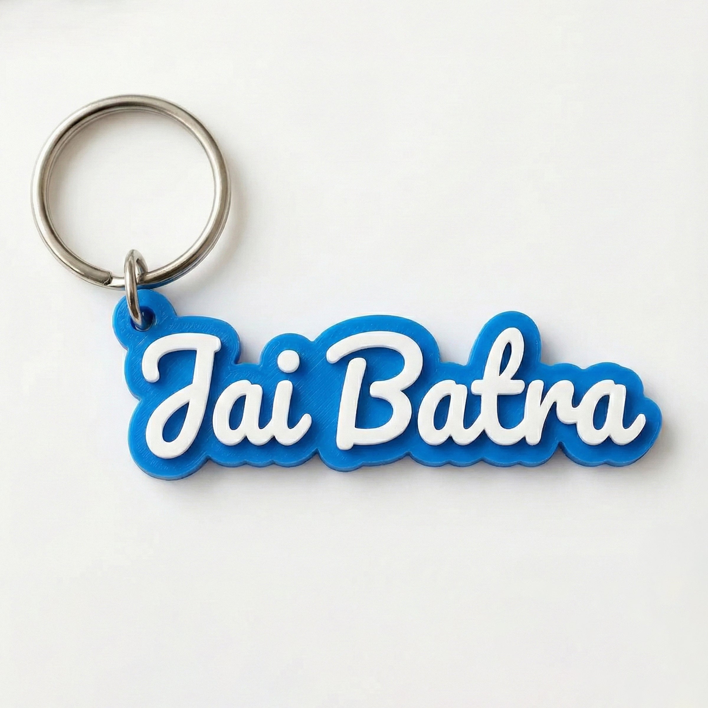 Personalized 3D Printed Name Keychain