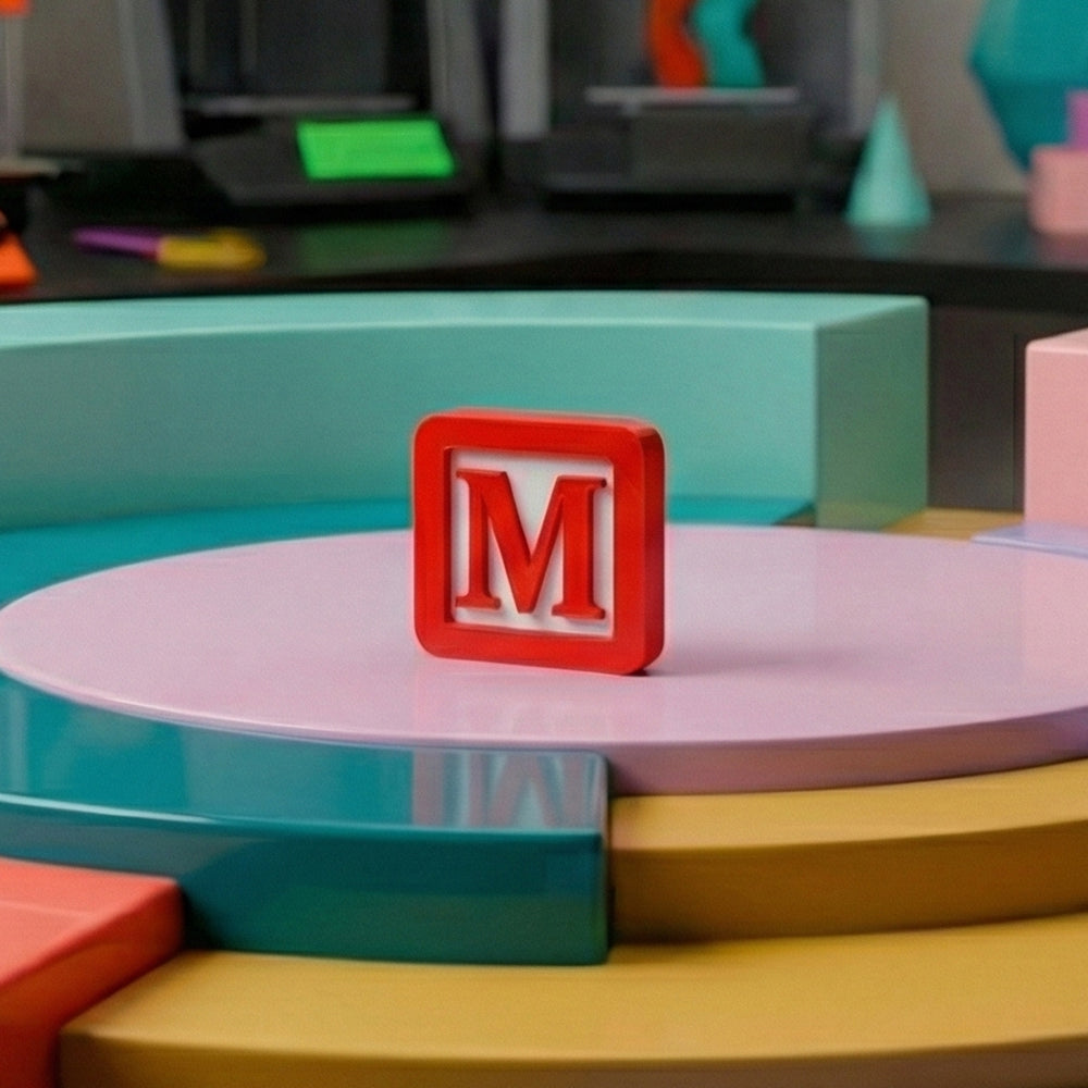 3D Printed Custom Name Blocks