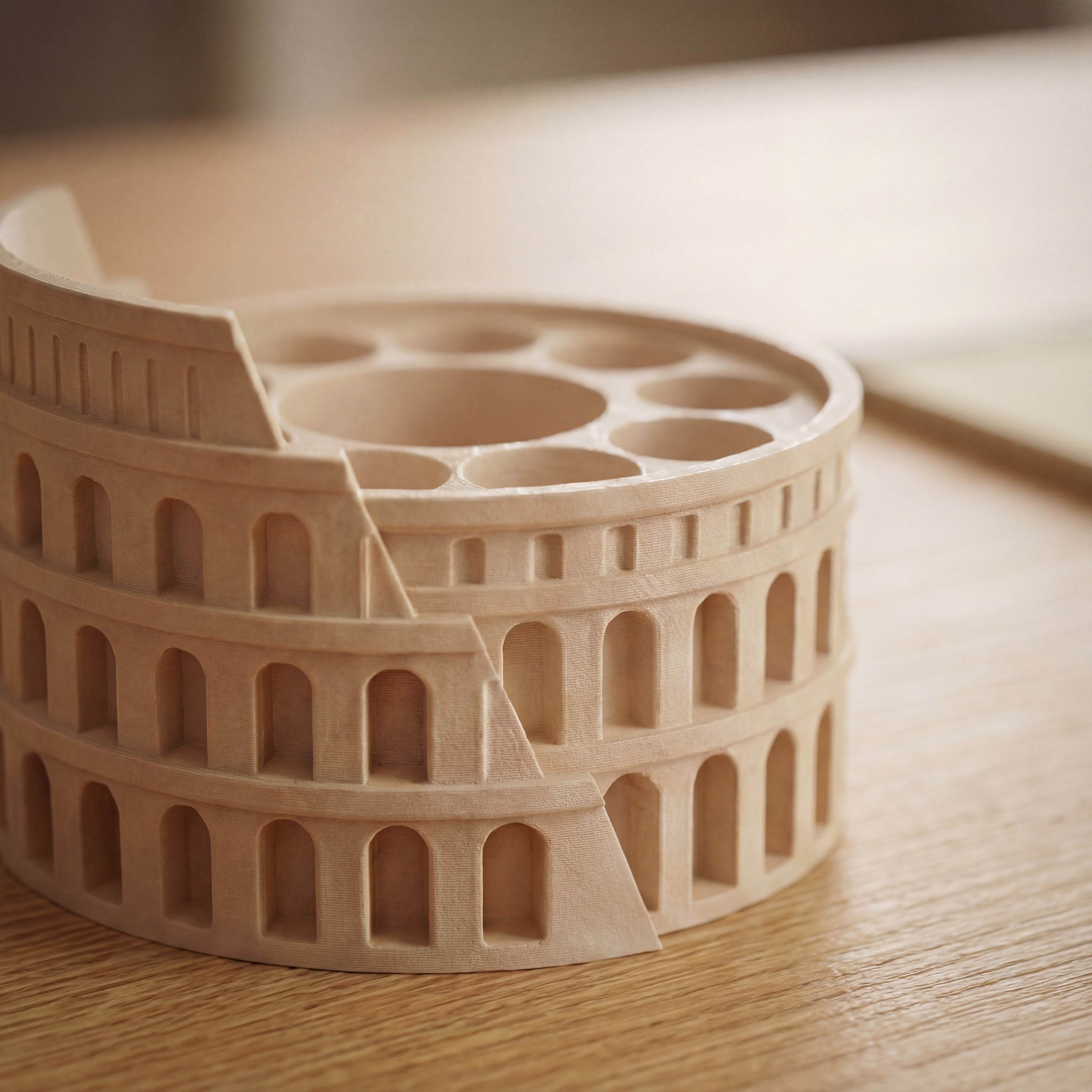3D Printed Colosseum Pen Holder