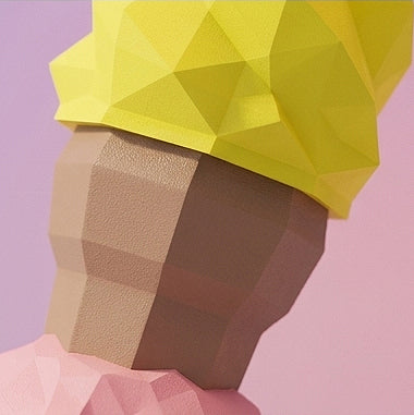3D Printed Little Scoops Ice Cream Cone Lamp