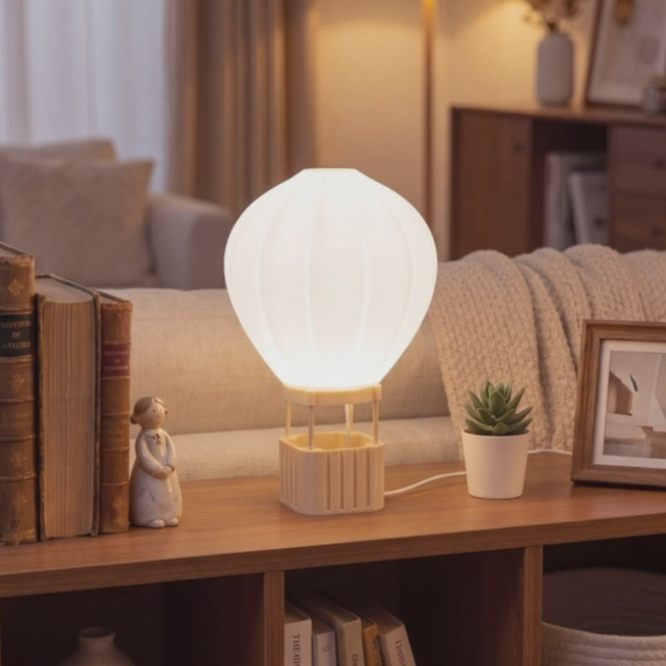 3D Printed Hot Air Balloon Lamp